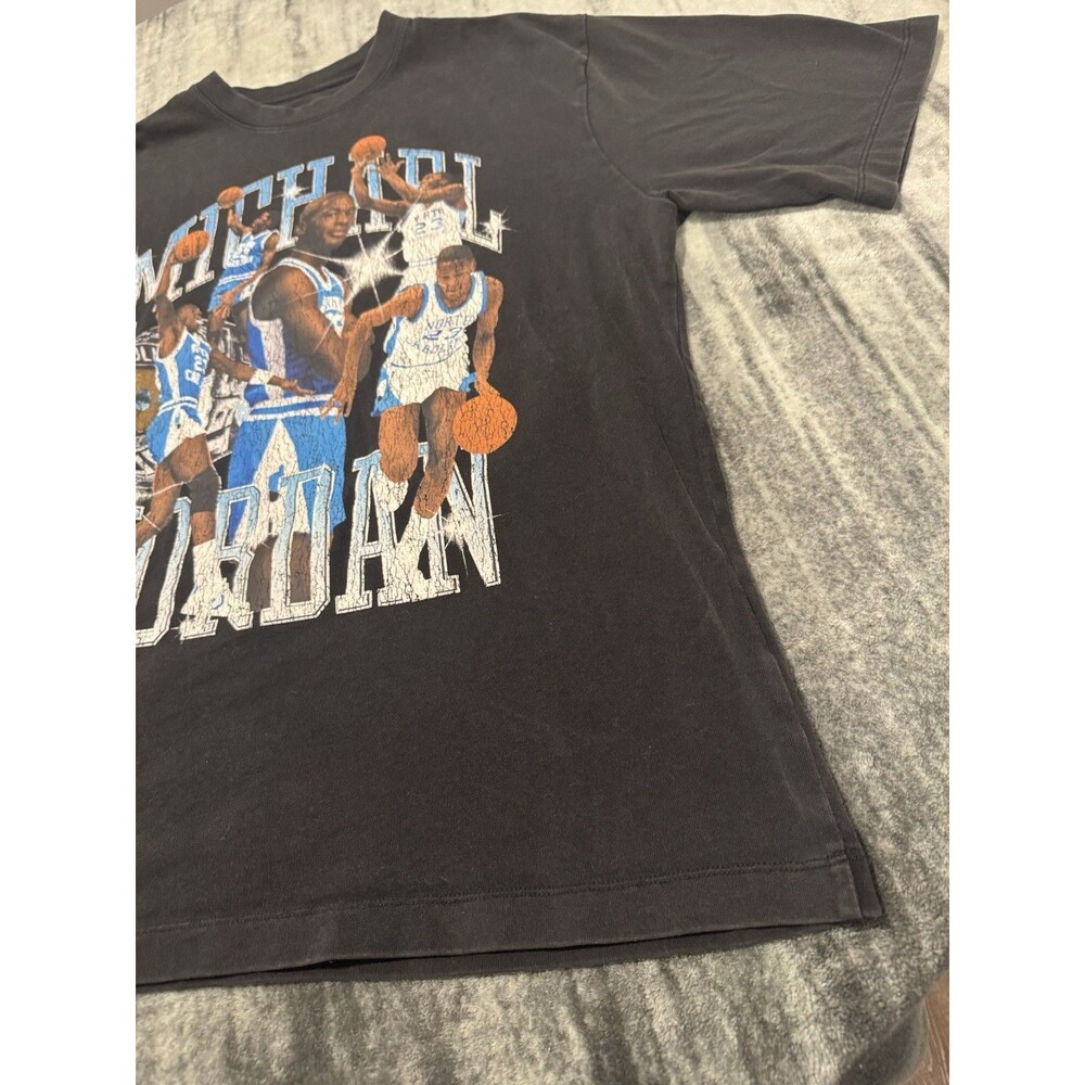 Jordan Michael Jordan UNC Tar Heels Shirt Mens Small Graphic Basketball Tee - Picture 11 of 12